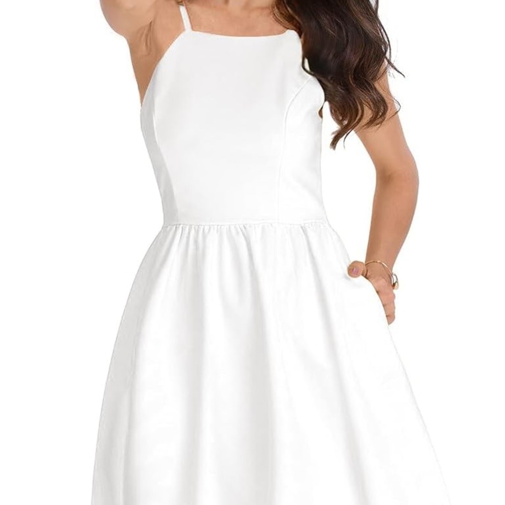 Fancyinn Elegant Spaghetti Strap Dress